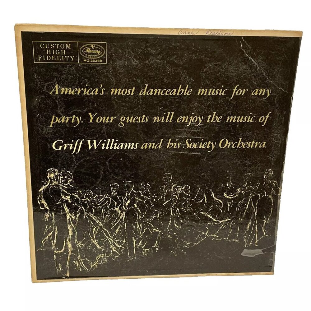 America's Most Danceable Music (Vinyl) Mercury MG 20288 Fair LP Record Album